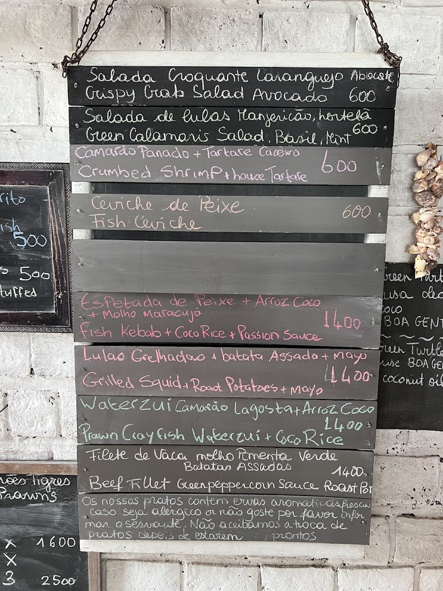 Menu Green Turtle Restaurant In Barra-10