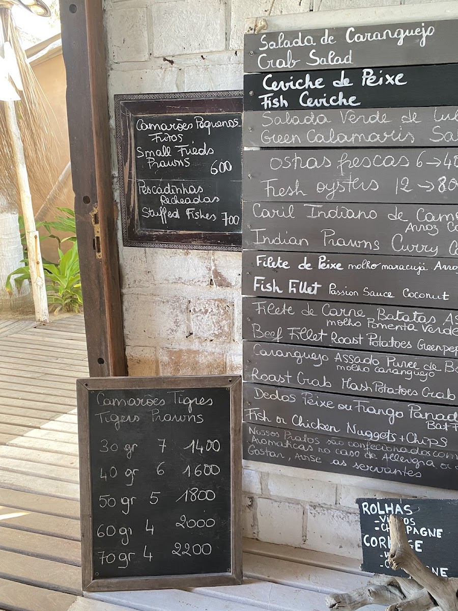 Menu Green Turtle Restaurant In Barra-5