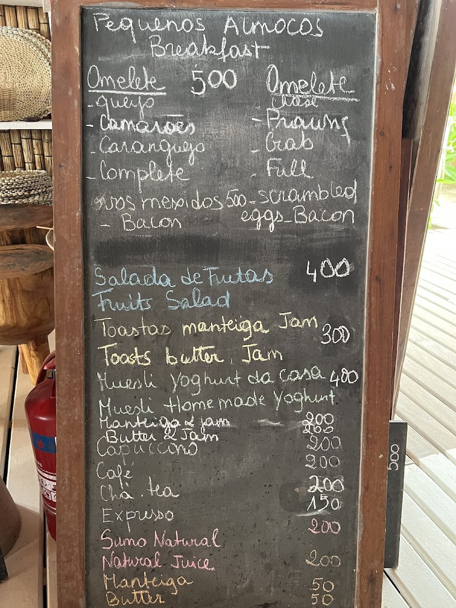 Menu Green Turtle Restaurant In Barra-6